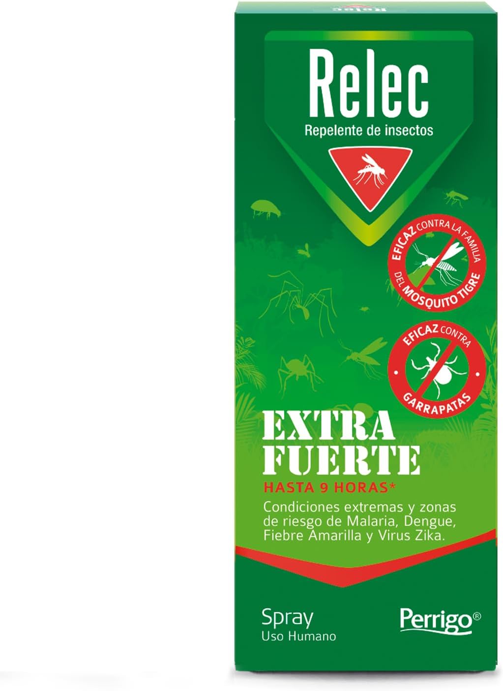 Detalle de Relec Extra Fuerte Spray Antimosquitos