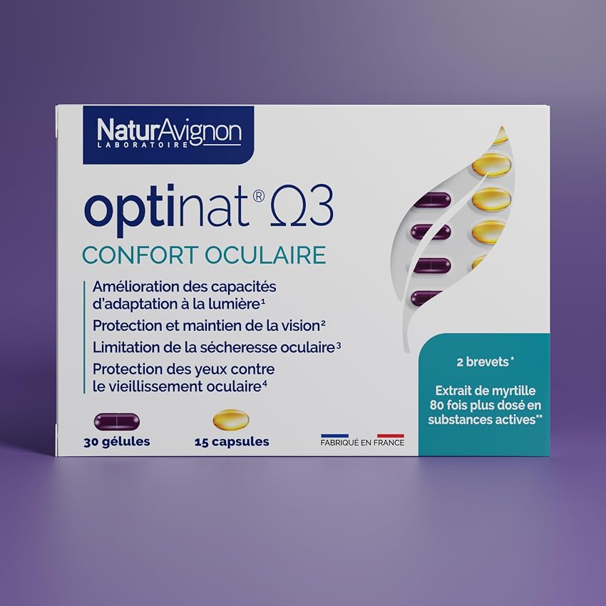 Detalle 2 de NaturAvignon Myrtille, complément pour la vision nocturne ⚡