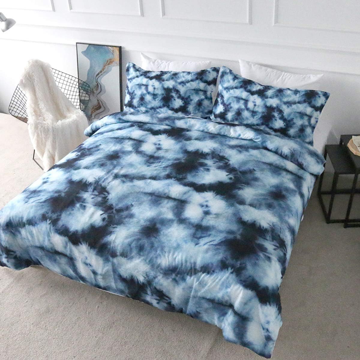Thumbnail 6 de BlessLiving Duvet Cover Set, Rainbow Ombre Pink Purple Blue – Single 3-Piece