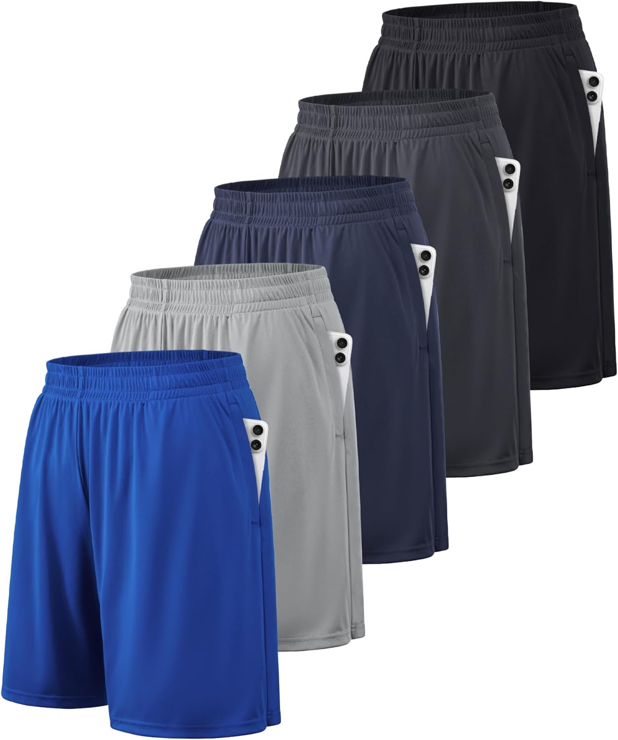 Thumbnail 6 de BALENNZ Men's Athletic Shorts, 10-Inch Inseam
