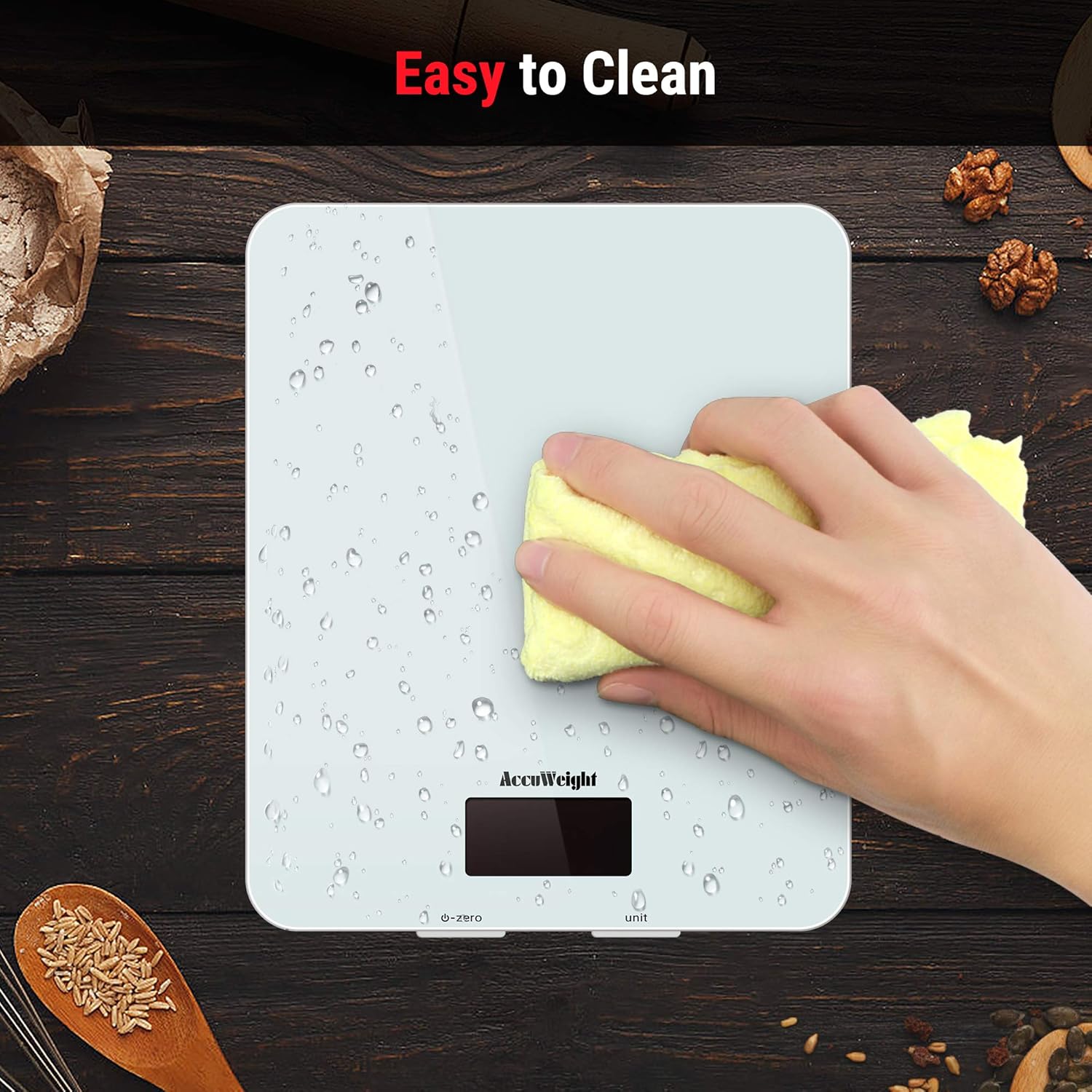 Thumbnail 5 de ACCUWEIGHT Báscula digital de cocina 5 kg