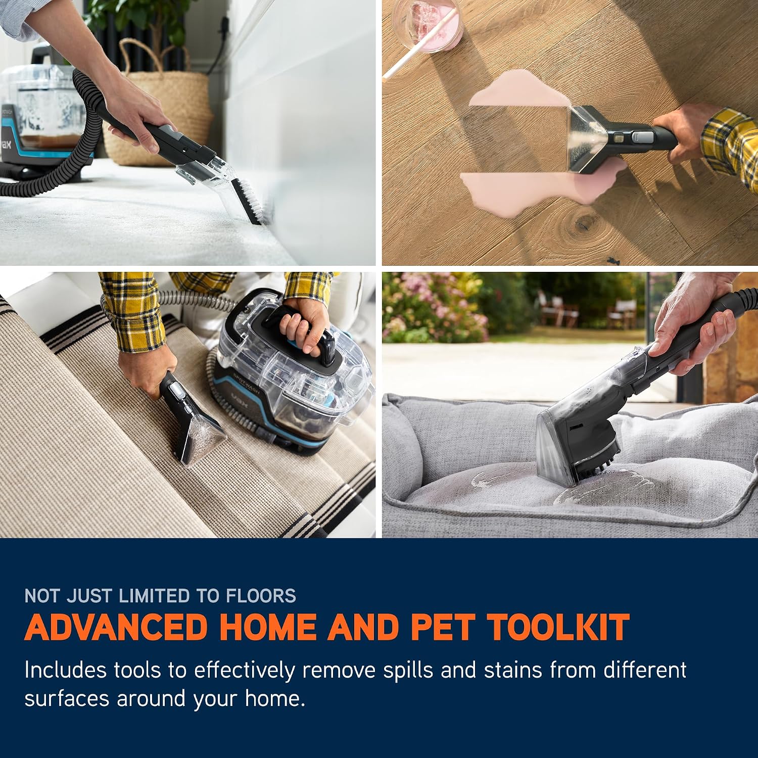 Detalle de Vax SpotWash Home & Pet Compact Carpet Spot Cleaner CDSW-MPDP