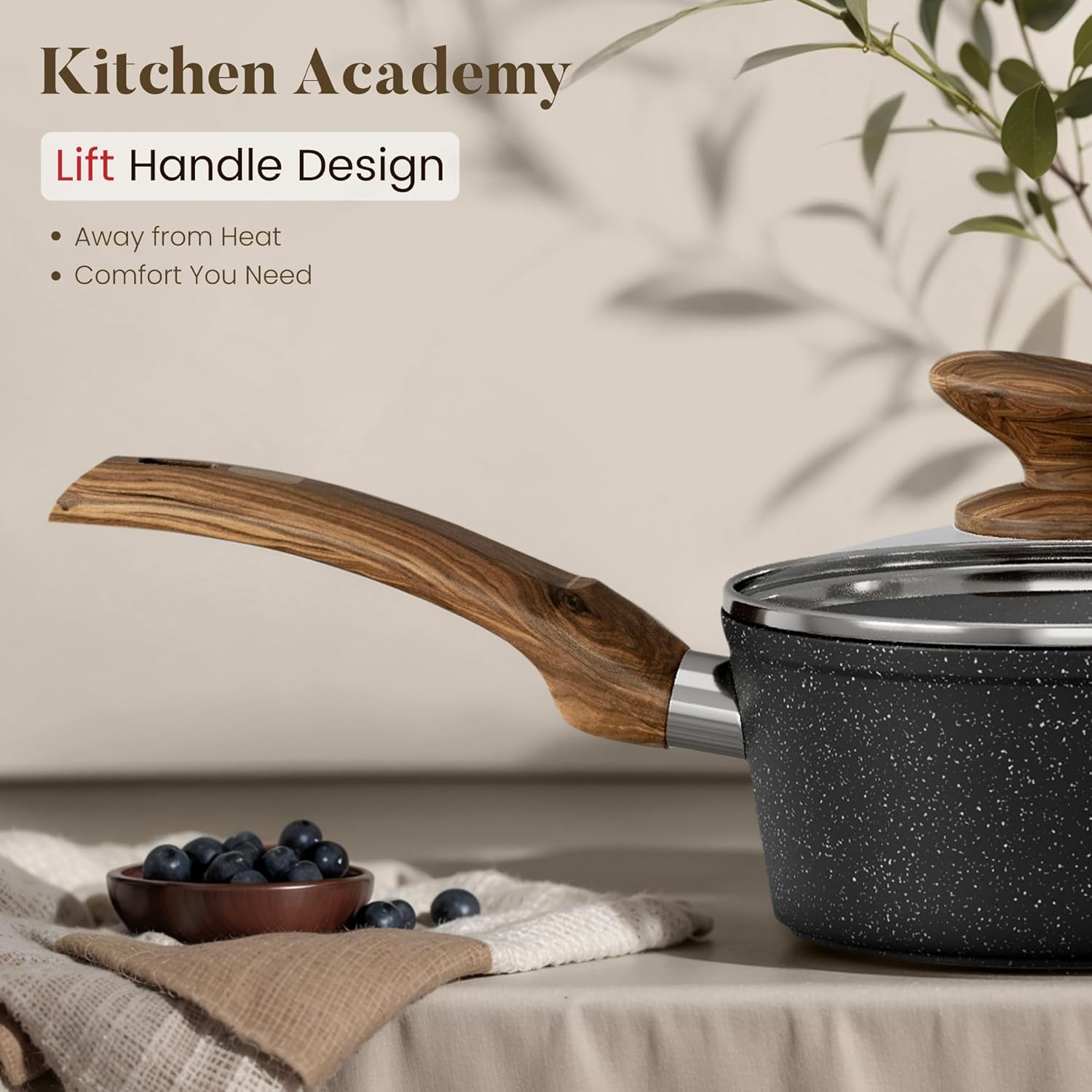 Thumbnail 4 de Kitchen Academy Induktion Töpfe Set 12