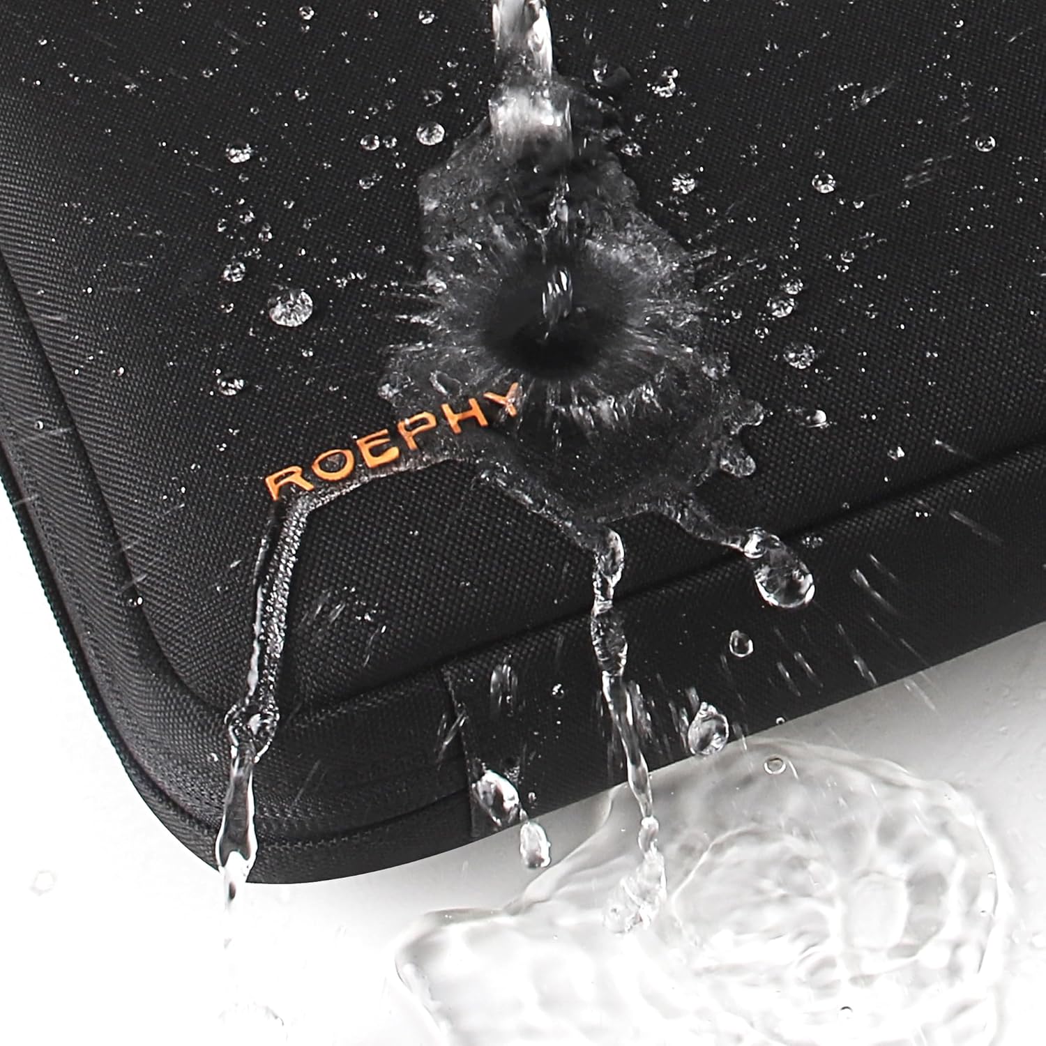 Detalle 2 de ROEPHY 14 Zoll Laptoptasche – wasserabweisend, stoßfest und vielseitig kompatibel