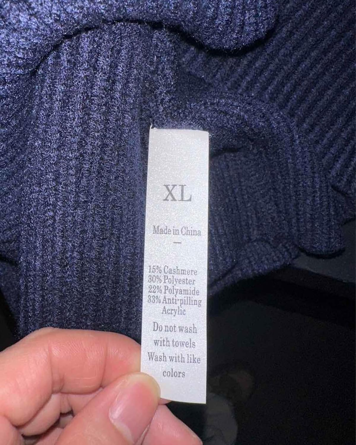 Thumbnail 5 de SUUKSESS Women’s Cashmere-Blend Oversized Sweater, 15% Cashmere, Crew Neck