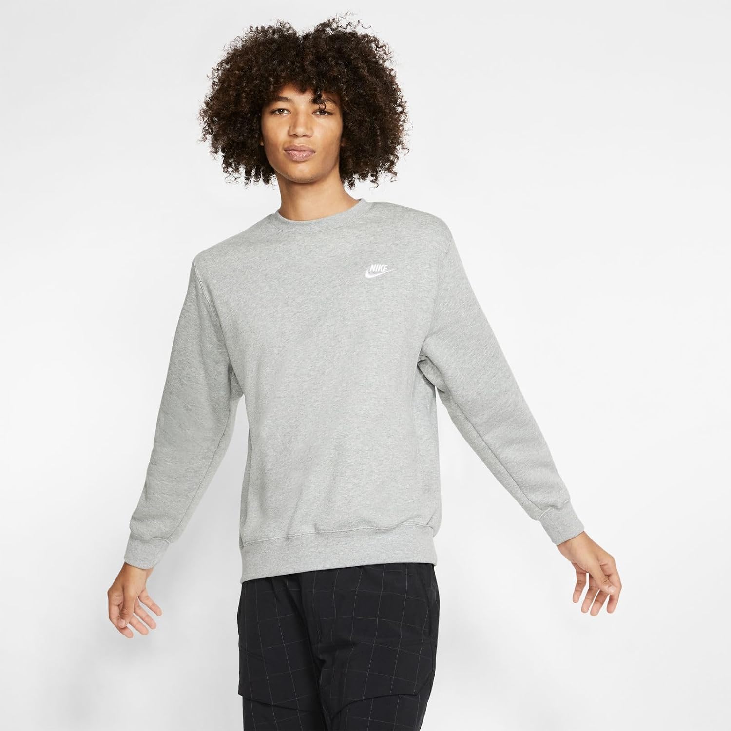 Detalle 2 de Nike Club CRW BB Felpa da Uomo XL