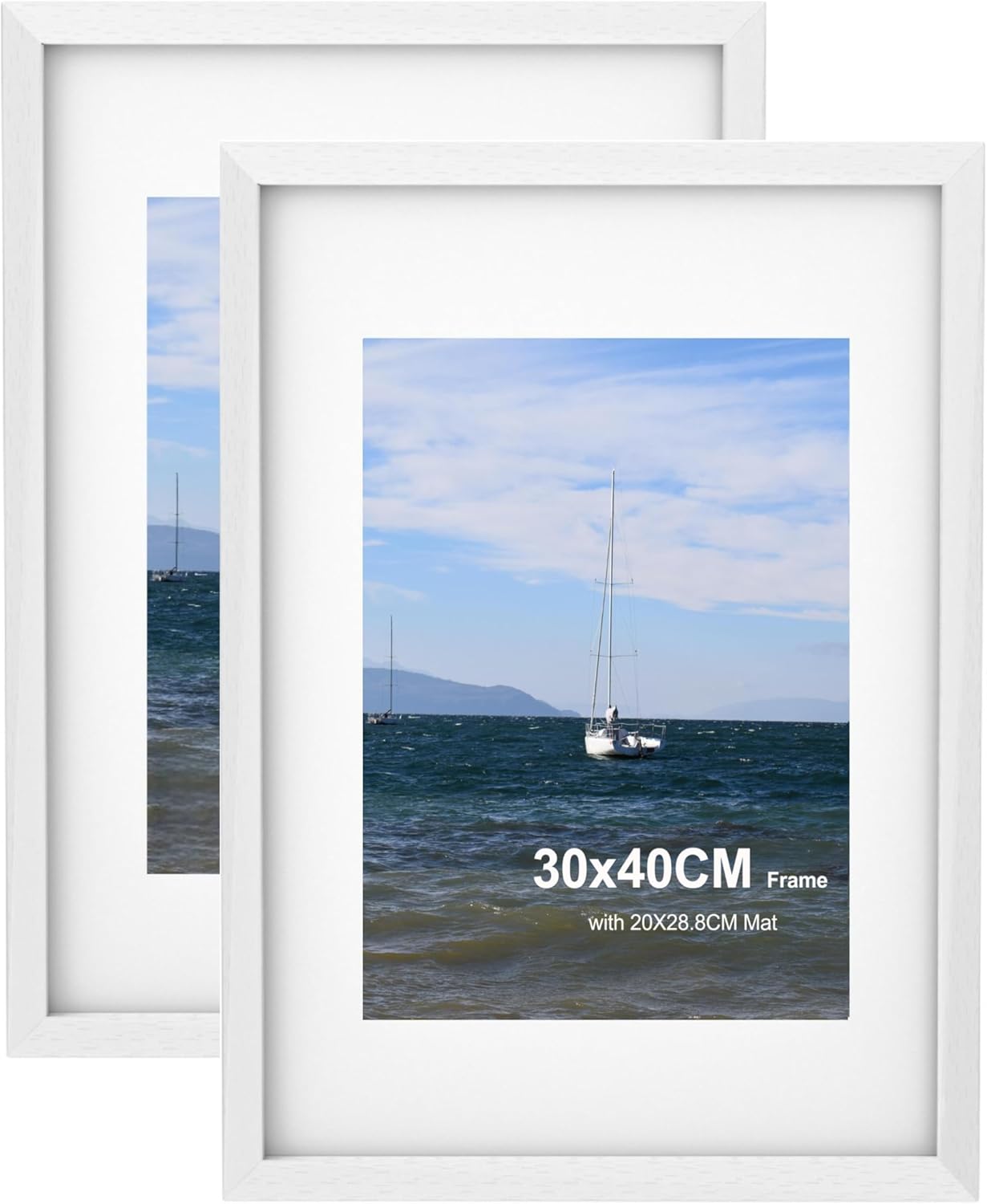 30x40 picture frame with mat, 12x16