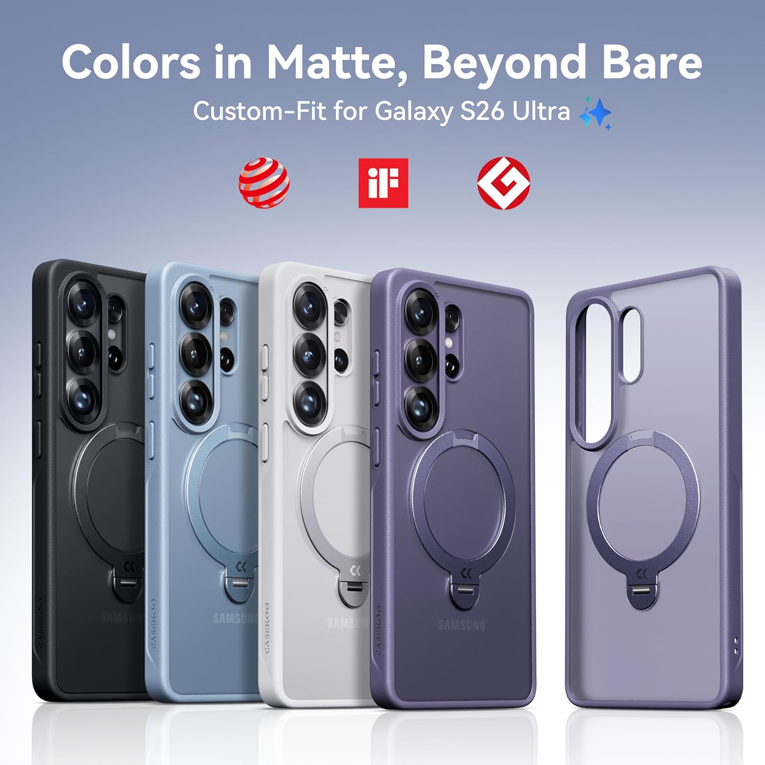 Detalle 2 de CASEKOO S26 Ultra magnetic case 6.9