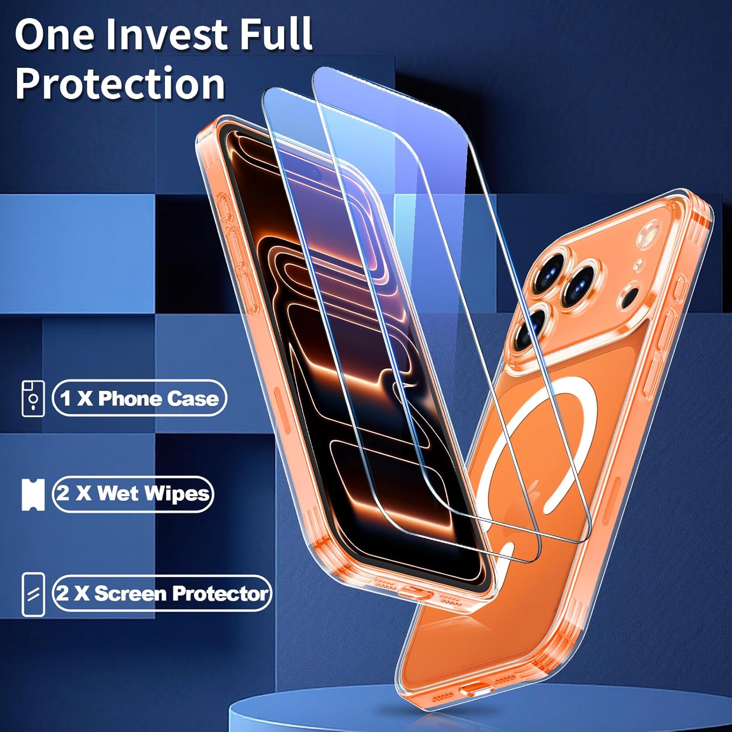 Detalle 1 de Yohii Funda Magnética iPhone 17 Pro 6,3"