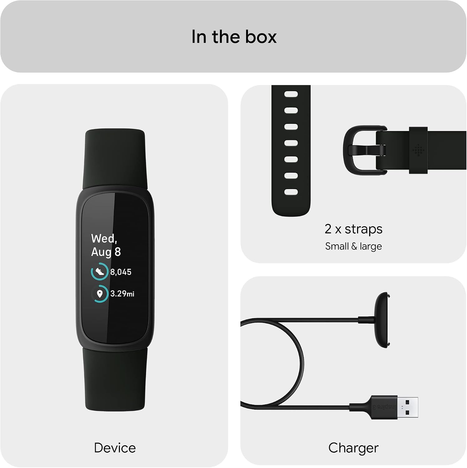 Thumbnail 6 de Fitbit Inspire 3 Health and Fitness Tracker