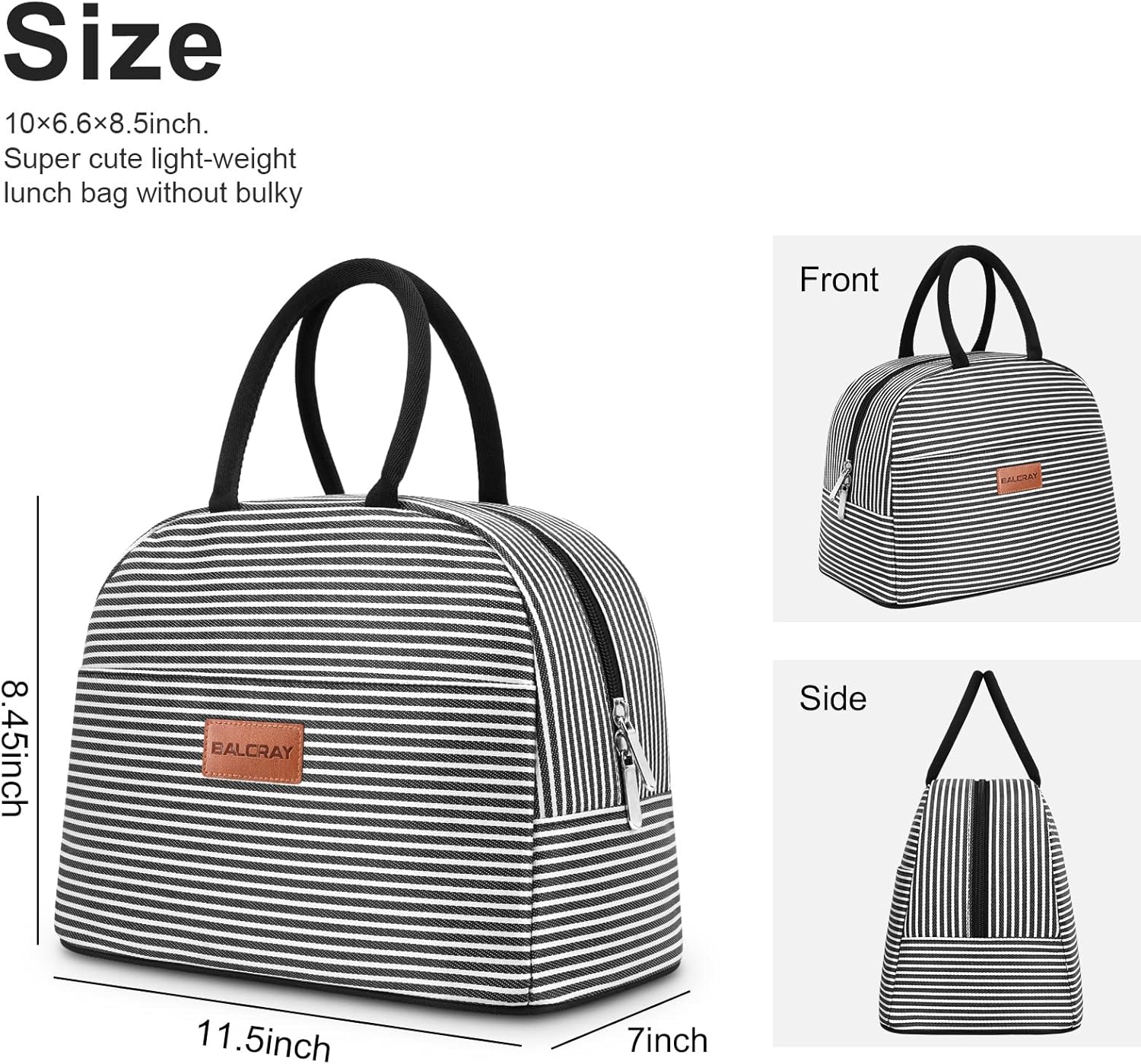 Thumbnail 5 de BALORAY Insulated Lunch Bag for Work, Travel, and Picnic