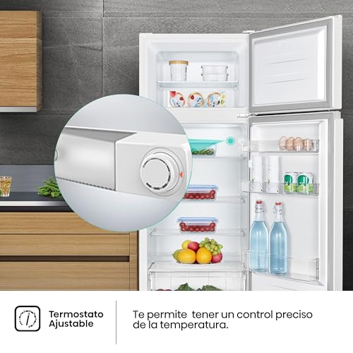 Thumbnail 6 de Hisense MTM55205E frigorífico de dos puertas con cajón de frutas y verduras, LED y 40 dBA