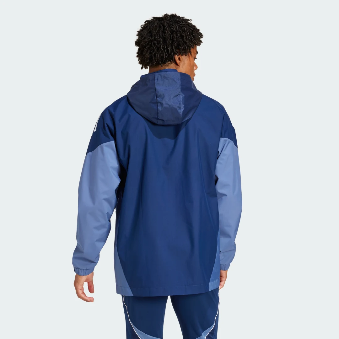 Thumbnail 1 de Chaqueta Tiro 25 Competition All-Weather de Adidas en azul