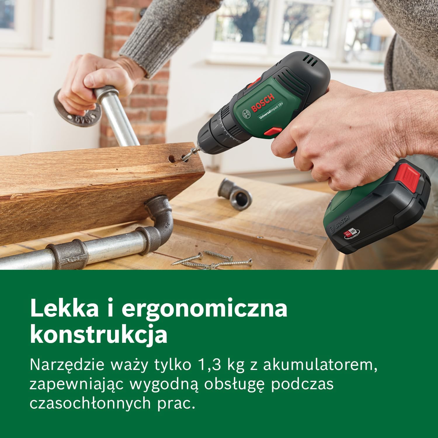 Thumbnail 5 de Bosch 06039D4102 UniversalImpact 18 – wiertarko-wkrętarka udarowa 18 V