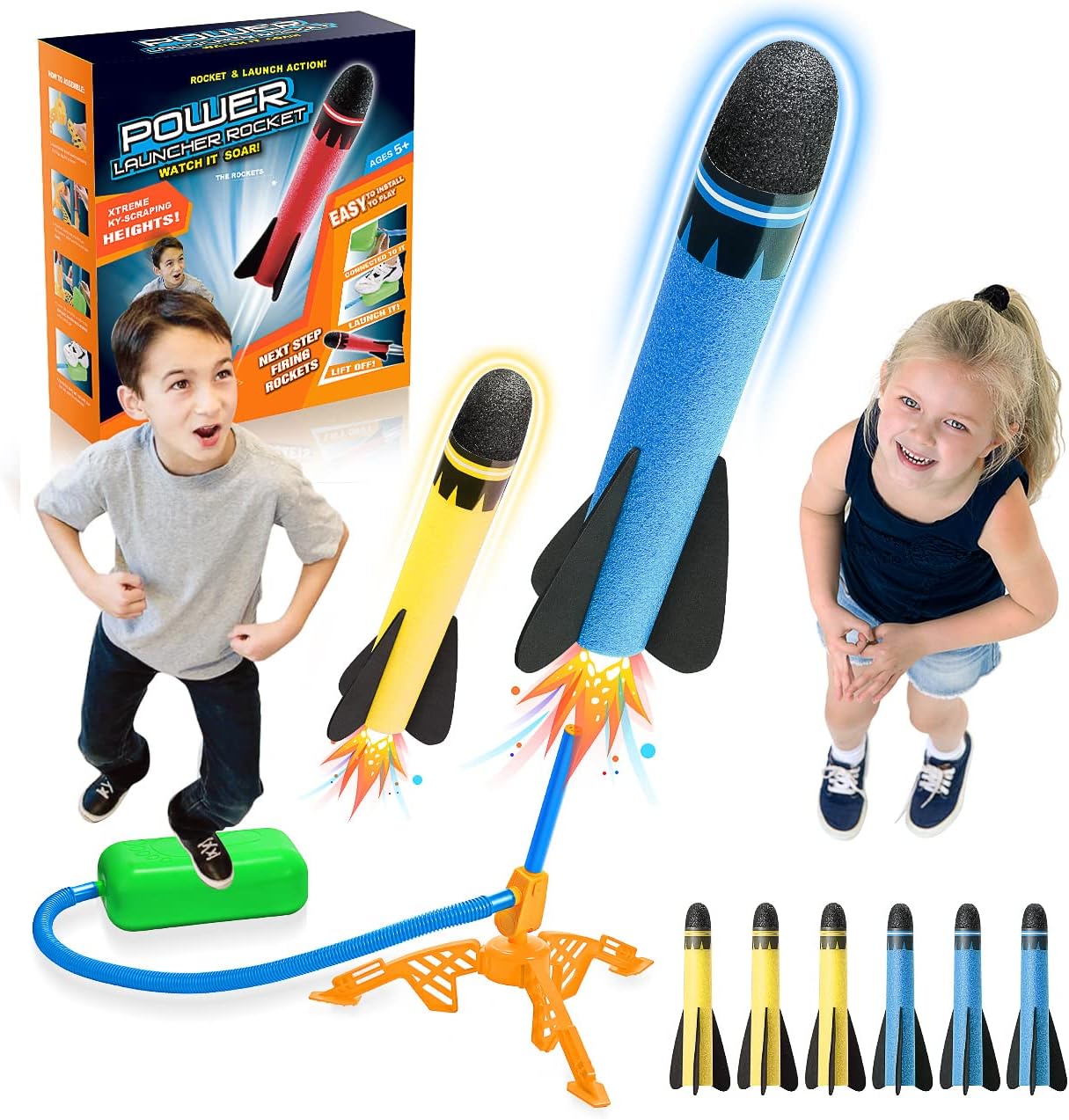 Detalle de DejaNard Raketen Spielzeug Outdoor 3–12 Jahre