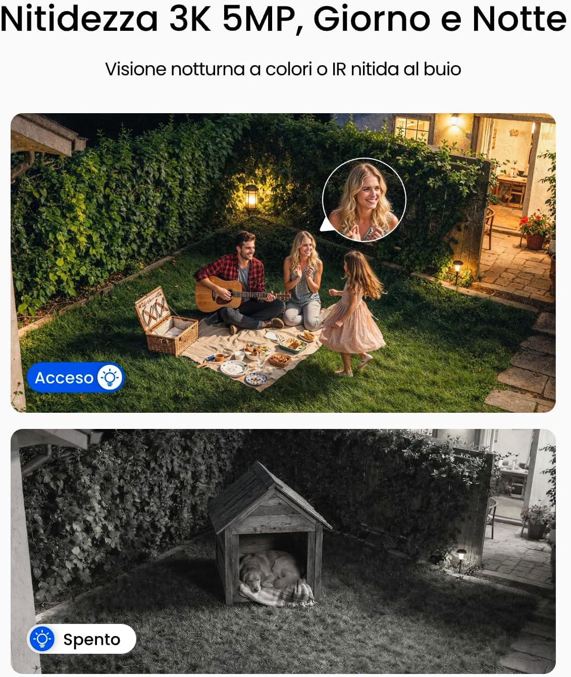 Thumbnail 2 de Reolink Kit Telecamera Wi-Fi Esterno Senza Fili 3K 5MP con Batteria, Solar e Home Hub Mini