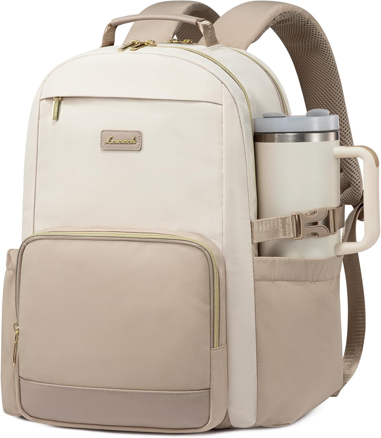 Detalle de LOVEVOOK Rucksack Damen 15,6 Zoll