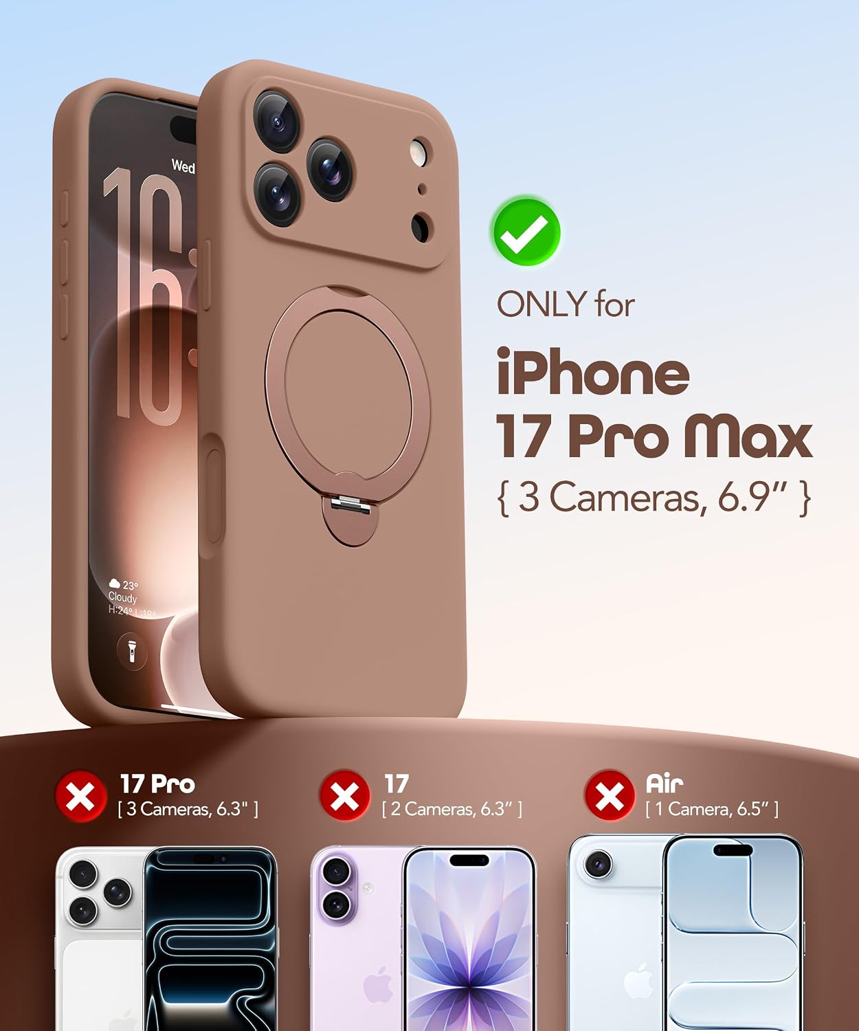 Detalle 2 de GolbinBox 17 Pro Max 6.9" silicone case