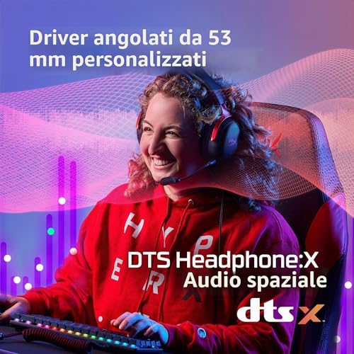 Detalle de HyperX Cloud III: cuffie da gaming USB-C con DTS Spatial Audio e comfort premium