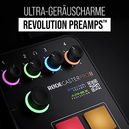 Thumbnail 9 de RØDECaster Pro II – All-in-One-Production Studio für Podcasting, Streaming, Musikproduktion und Inhaltserstellung