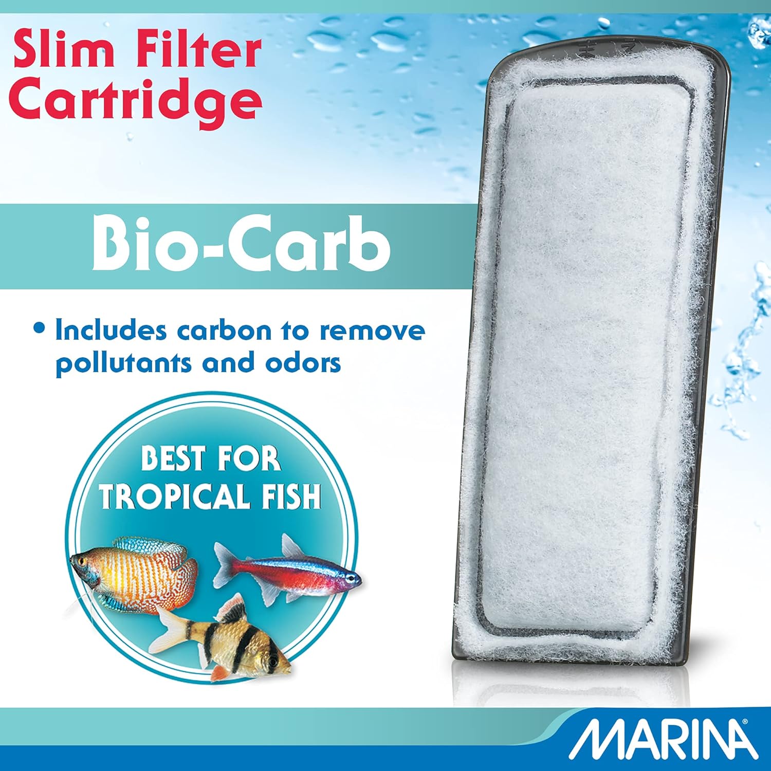 Thumbnail 2 de Marina Filtre pour Aquariophilie – Cartouche Bio Card (3 unités)