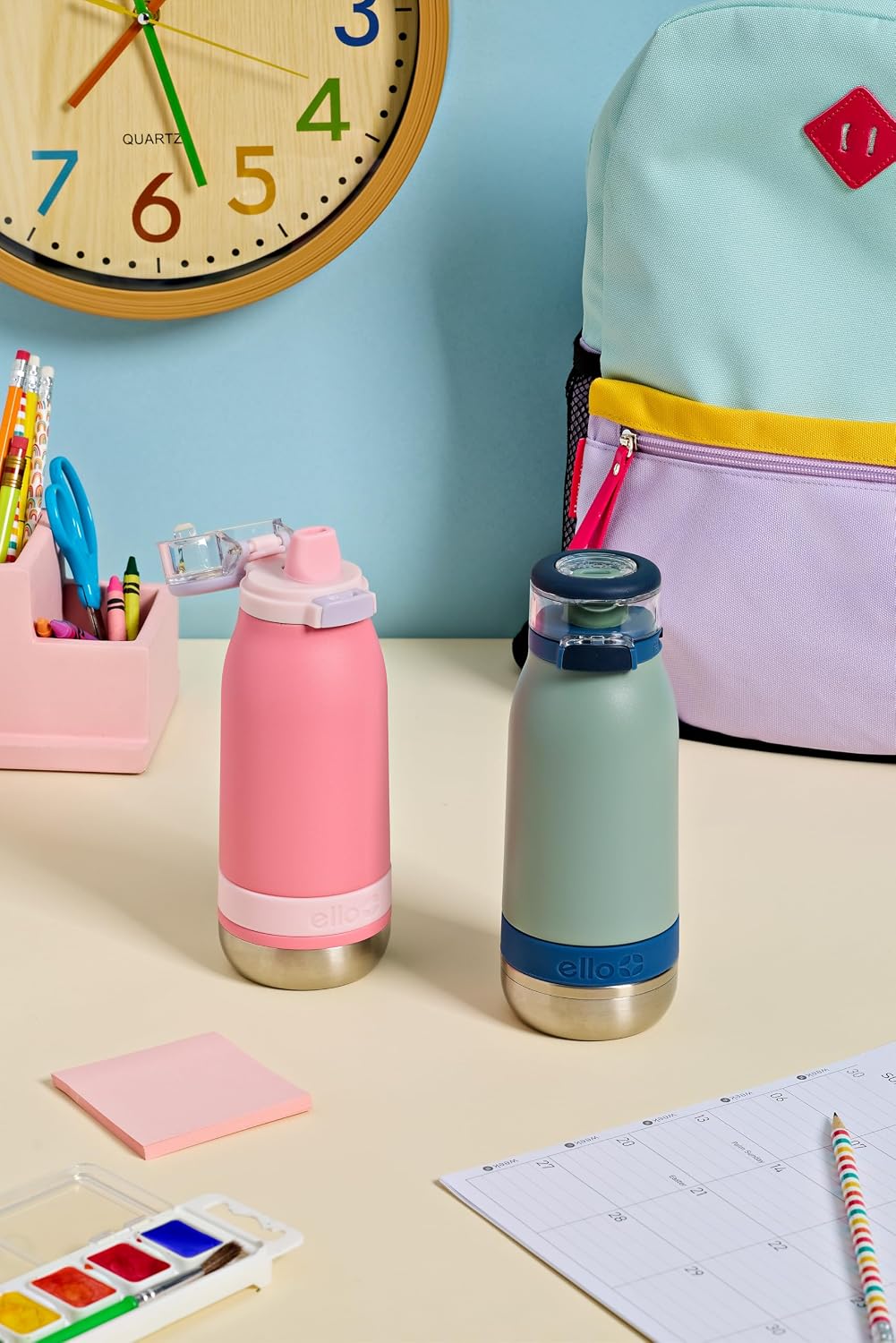 Thumbnail 1 de Ello Emma 14oz insulated kids water bottle 💧