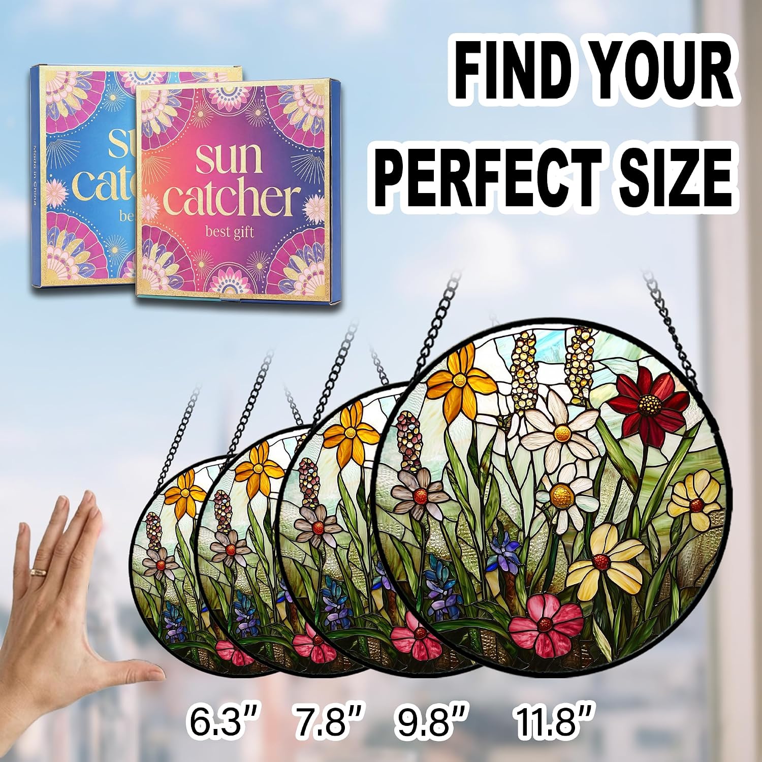 Detalle de Acrylic Suncatcher 12-inch