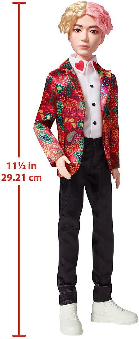 Detalle de Mattel GKC89 BTS Idol V Fashion Doll, 28 cm, 11 Points of Articulation