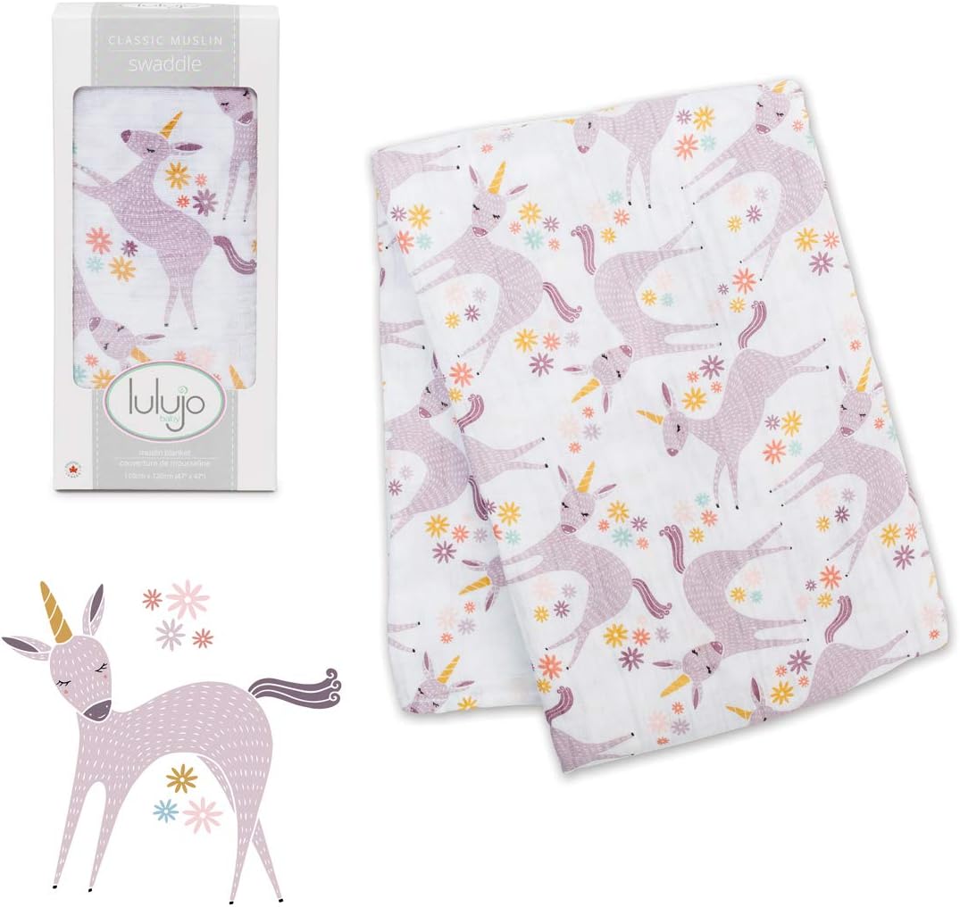 Thumbnail 6 de Lulujo muslin swaddle blanket, 47 in x 47 in