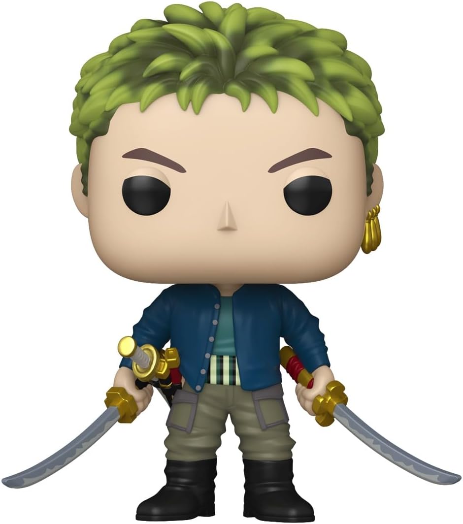 Detalle 1 de Funko POP! TV: One Piece Zoro Vinyl Figure, Multicolour Collectible