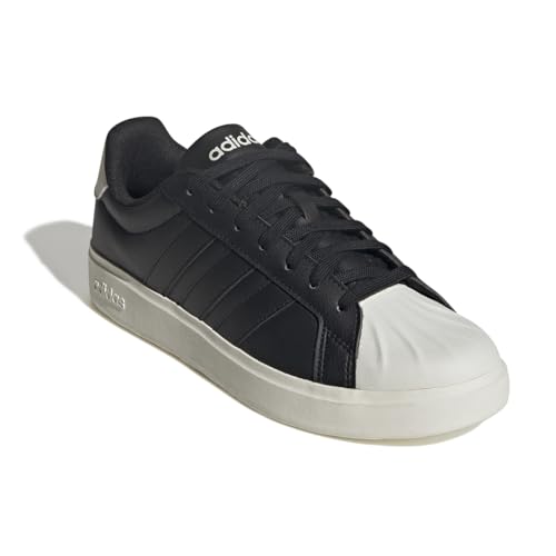 Detalle de Adidas Uomo Streettalk Shoes - Core Black/Core Black/Off White, 40 EU
