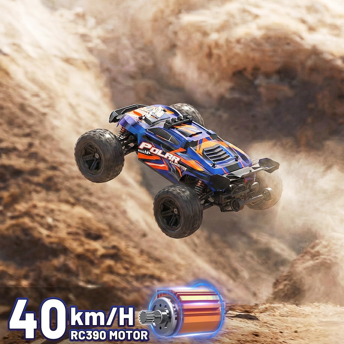 Detalle 2 de Cirmine 1:14 RC Offroad Truck mit 40 km/h