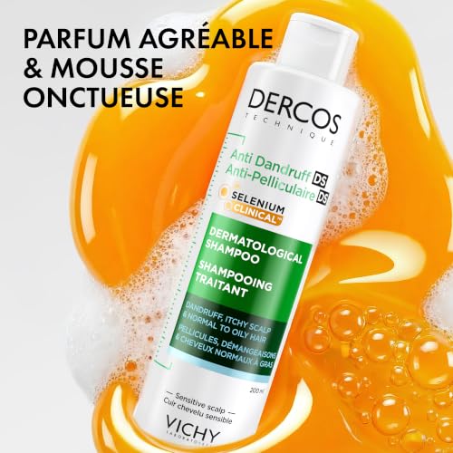 Thumbnail 8 de Vichy Dercos Shampooing Anti-Pelliculaire DS Cheveux Normaux à Gras – Gelée soin capillaire hypoallergénique