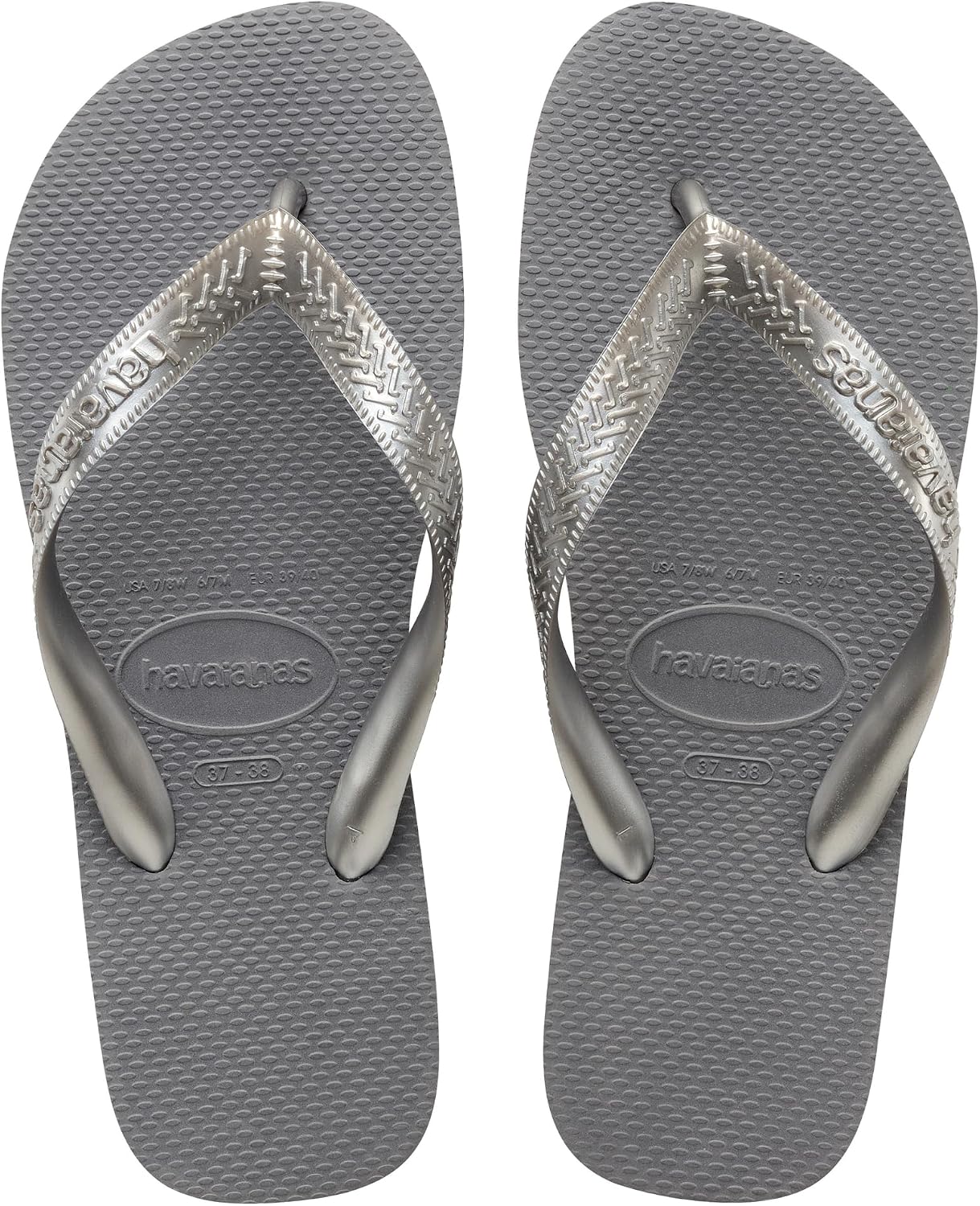 Detalle 2 de Havaianas Top Tiras Mujer, chanclas con detalle sofisticado para el día a día y la playa