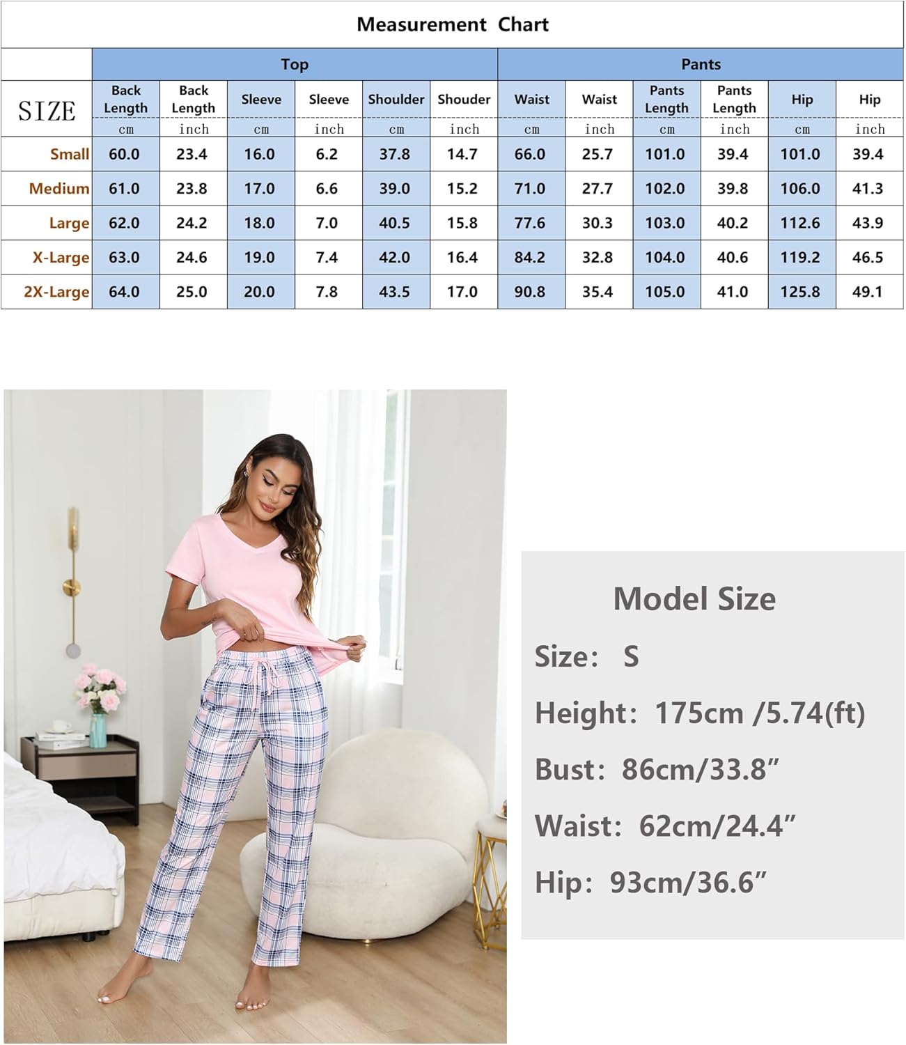 Thumbnail 6 de Litherday Pijama mujer algodón S-XXL