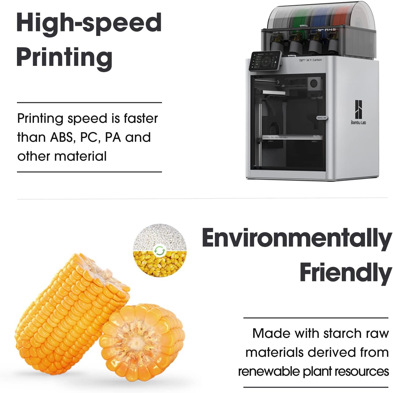 Thumbnail 5 de eSUN Matte PLA Filament 1.75mm Mint Green