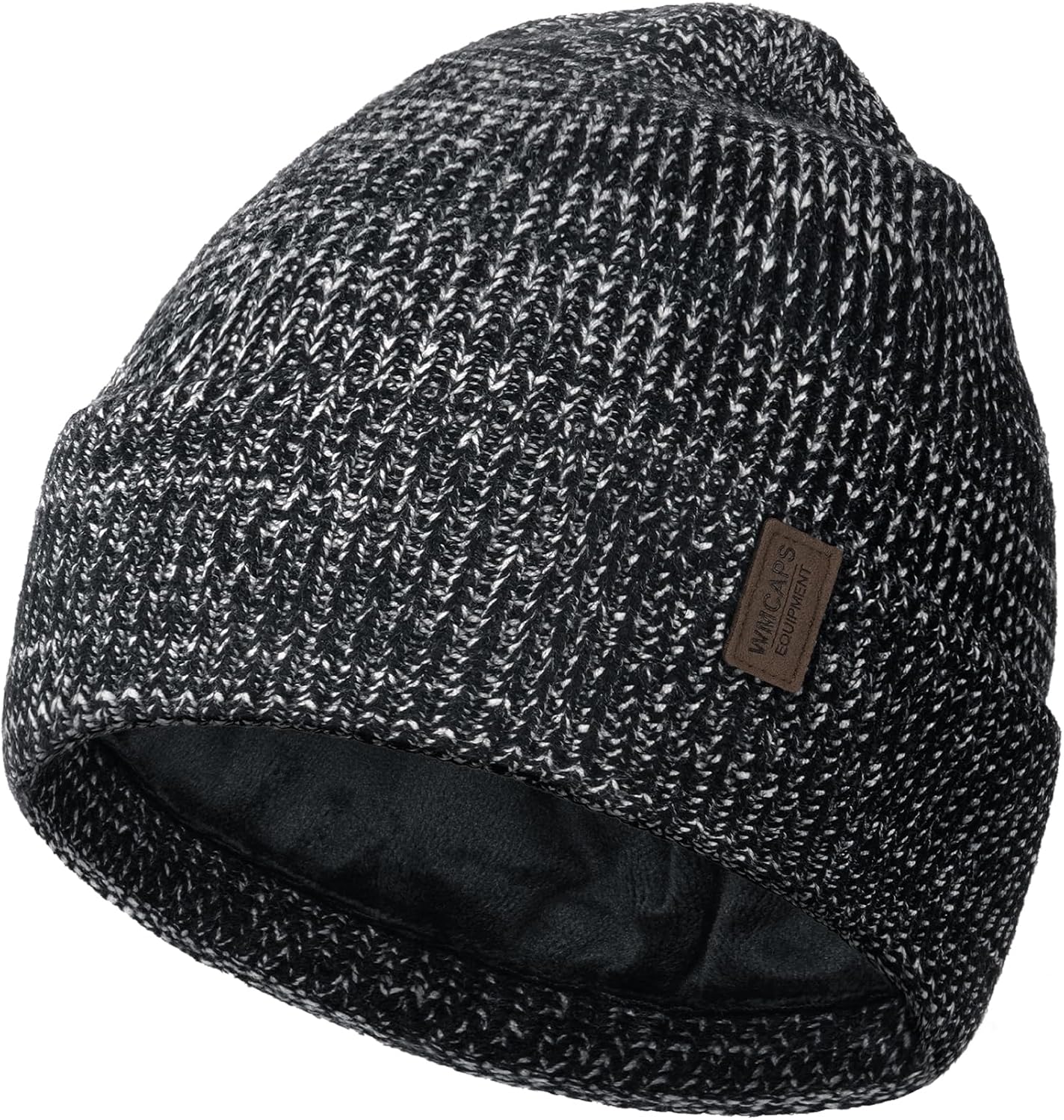Detalle 2 de Wmcaps Beanie Mütze warme Strickmütze für Herren
