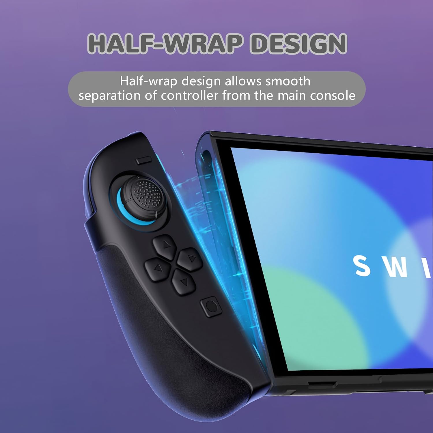 Detalle de PlayVital Vollschutz Hülle für Nintendo Switch 2