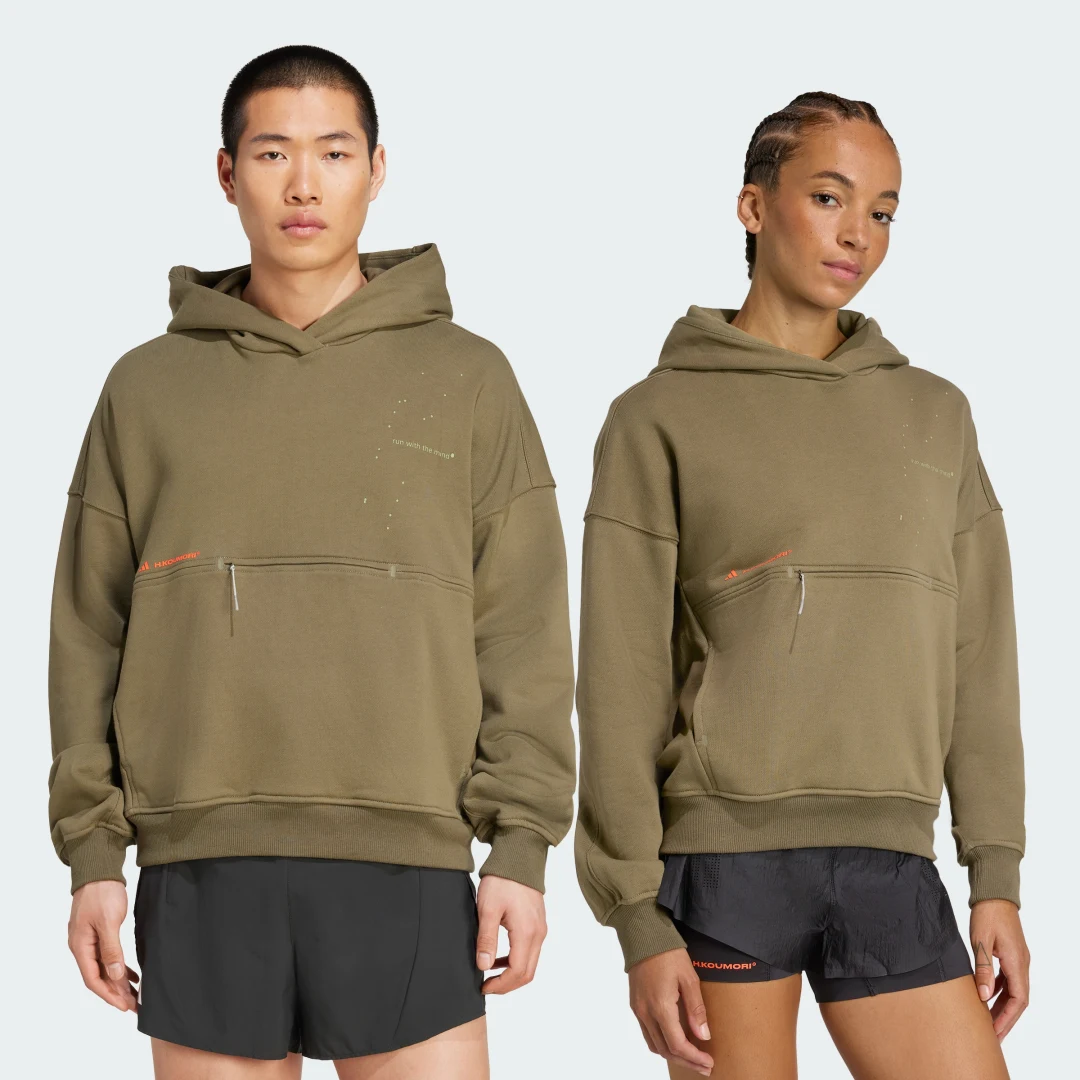 Detalle de Sudadera de running con capucha Adi365 H.Koumori (unisex) - Adidas