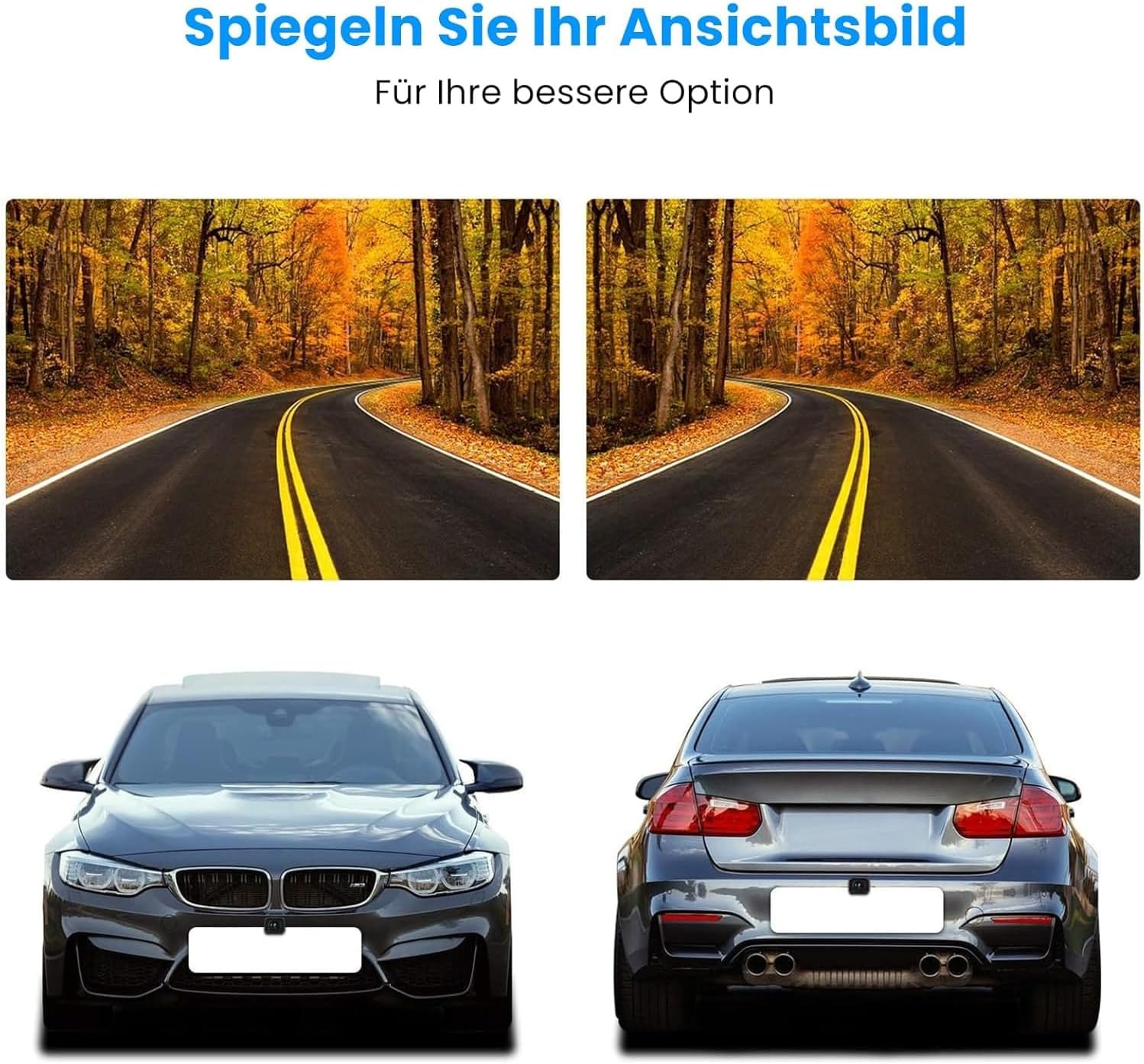 Thumbnail 2 de AUTO-VOX W7 Rückfahrkamera 5Zoll kabellos