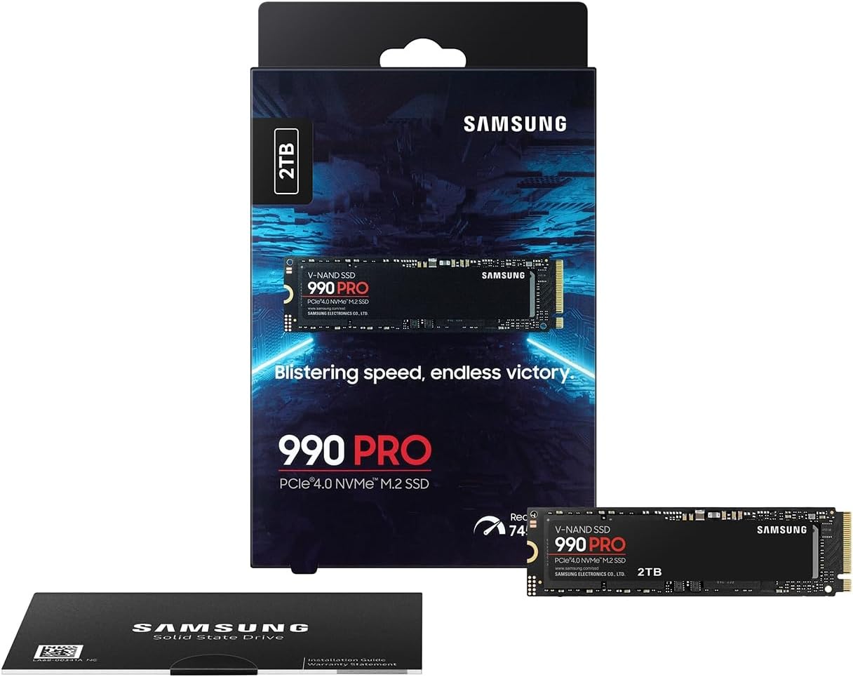 Thumbnail 3 de Samsung 990 PRO 2TB NVMe SSD: Gen4 Power for Gaming and Heavy Workloads