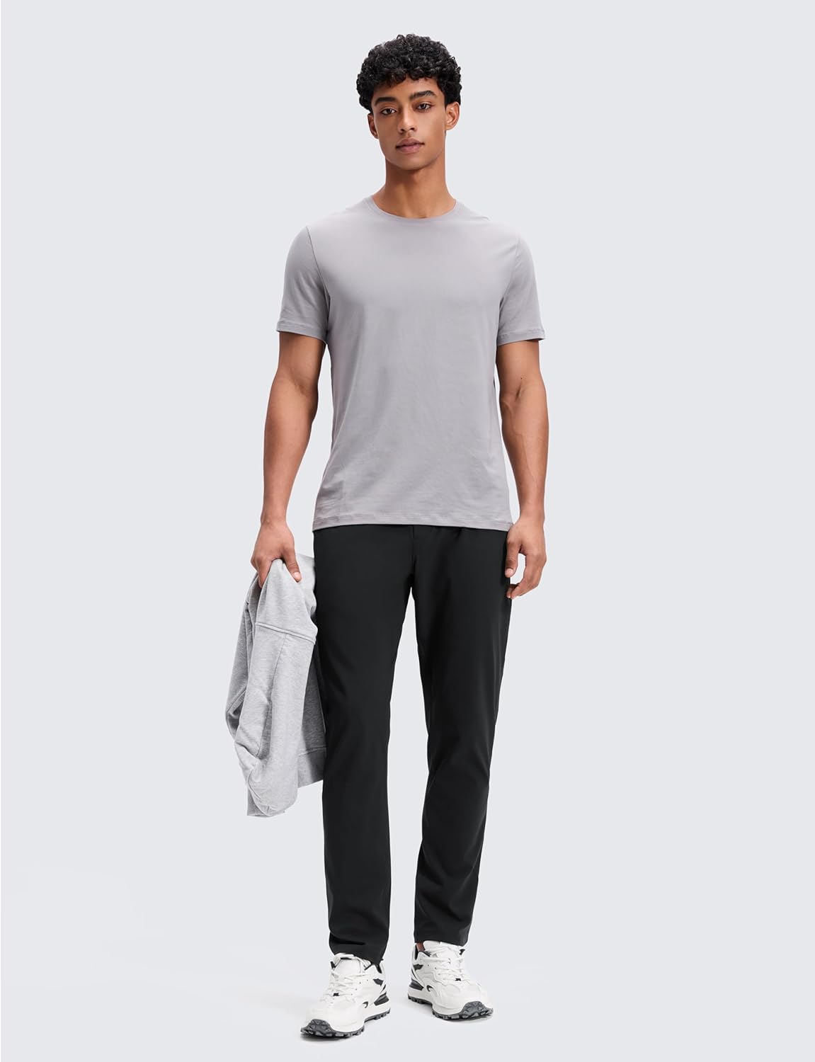 Thumbnail 3 de CRZ YOGA Pantalon de Voyage de Randonnée Athlétique Léger pour Hommes – Poches, 76 cm