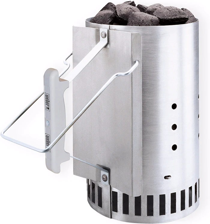 Detalle de Weber Anzündkamin-Set Groß – 2 kg Briketts