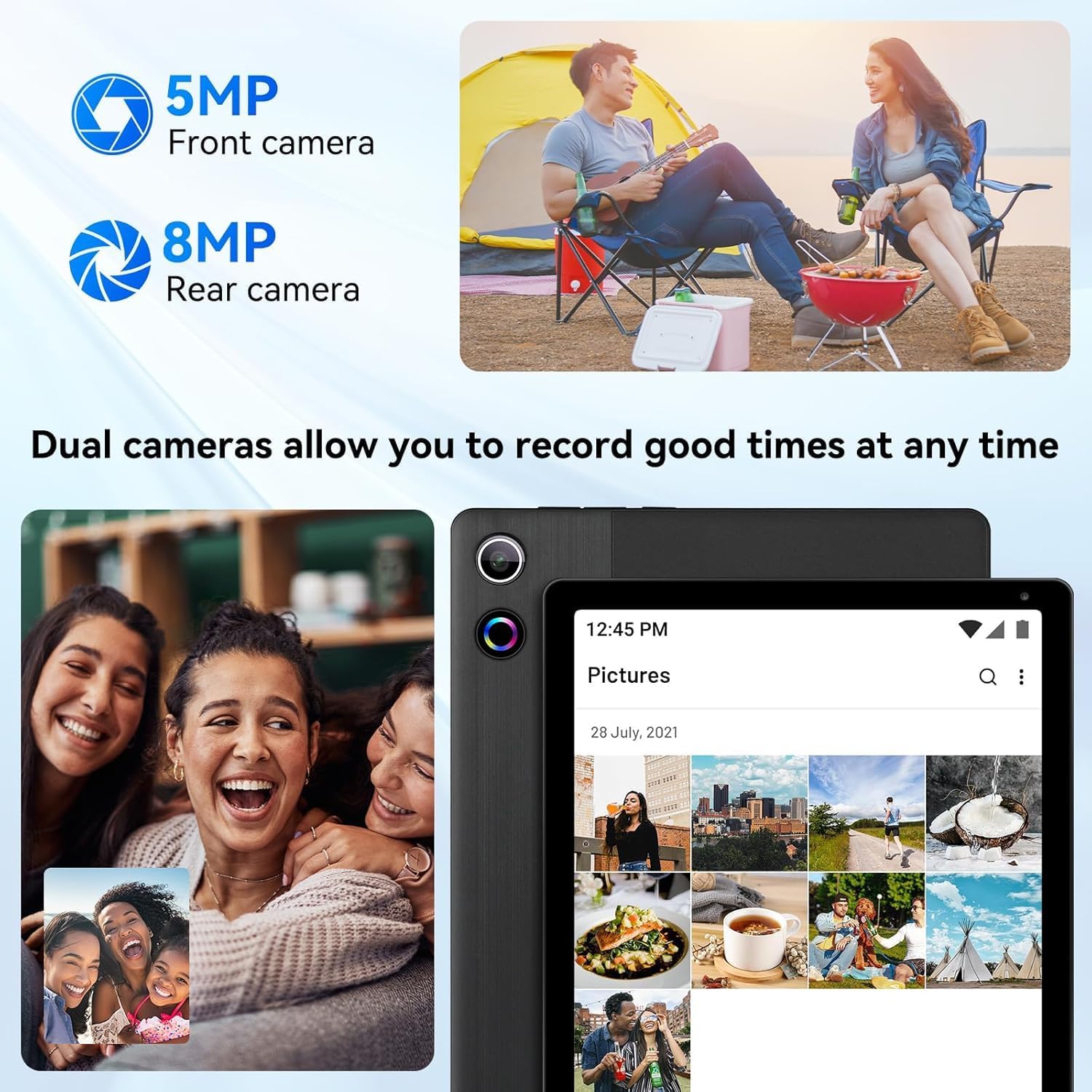 Thumbnail 4 de MUISOO 10 Inch Android 14 Tablet 16GB RAM