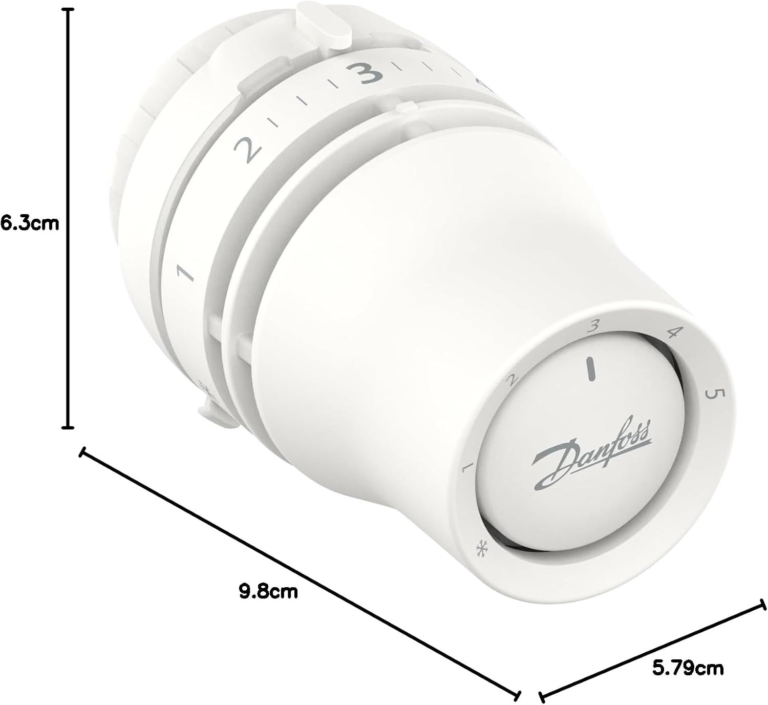 Thumbnail 6 de Danfoss Redia RA Click – Vanne thermostatique de radiateur à connexion rapide et capteur intégré