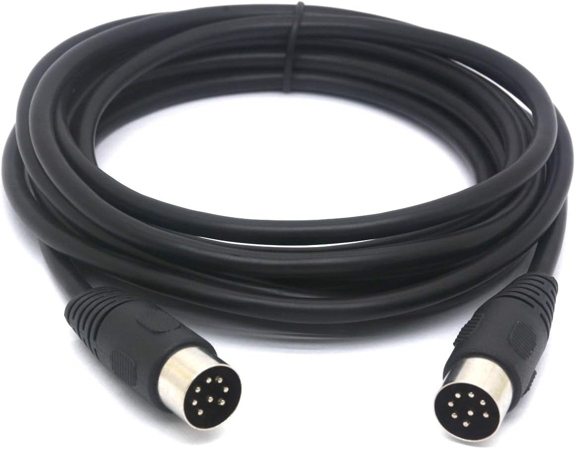 Detalle 1 de PIIHUSW 8ピンDINケーブル オス-オス 3m、PowerLink mk 2向け