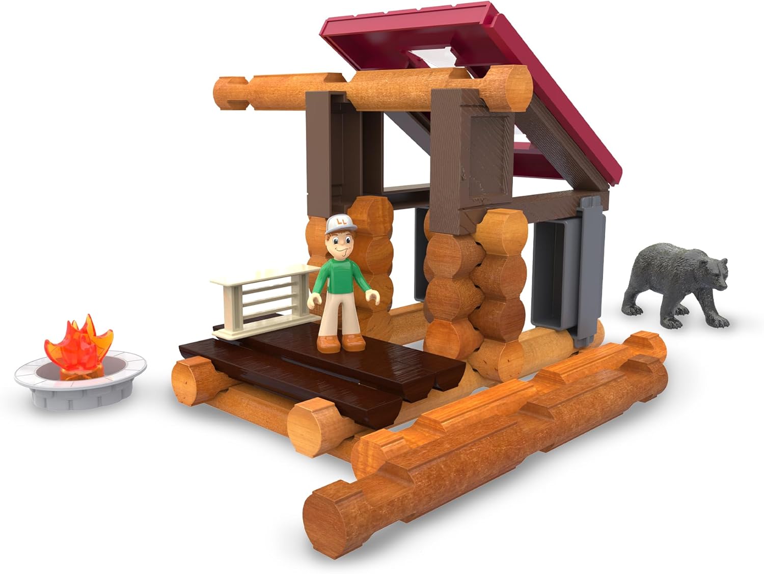 Detalle 2 de Lincoln Logs Adventure Pod Cabin