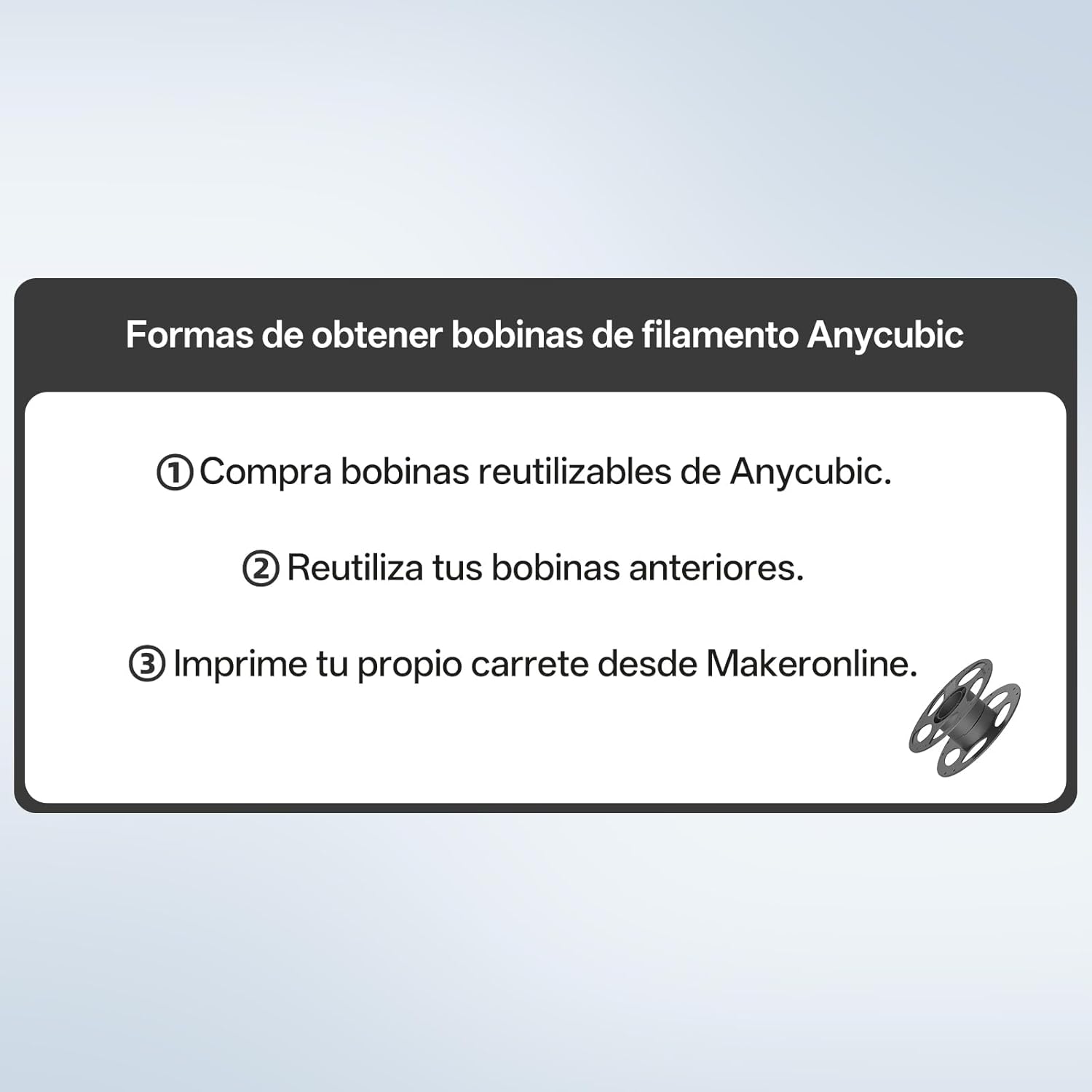 Thumbnail 2 de Anycubic PLA+ Morado 1 kg 1,75 mm