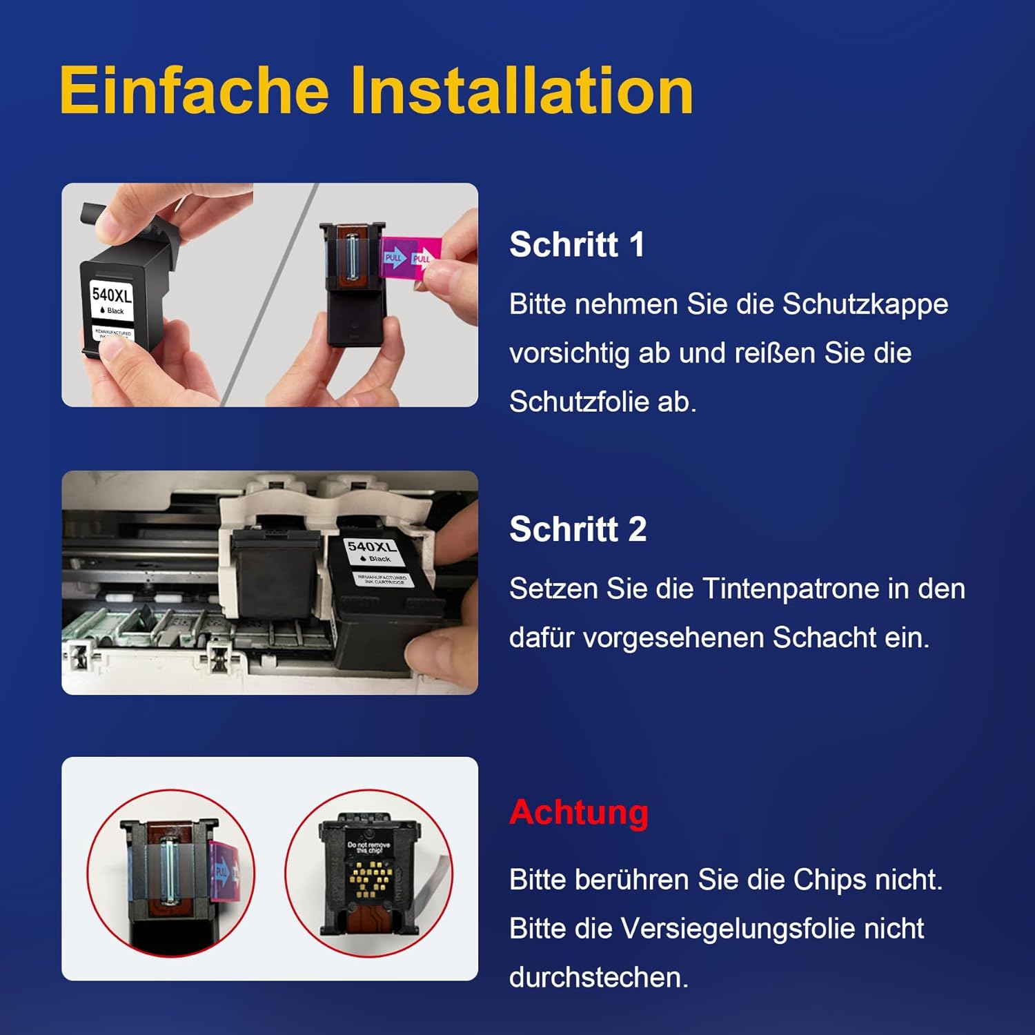 Thumbnail 5 de ColorKing 540XL 541XL Multipack 600 Seiten 🖨️