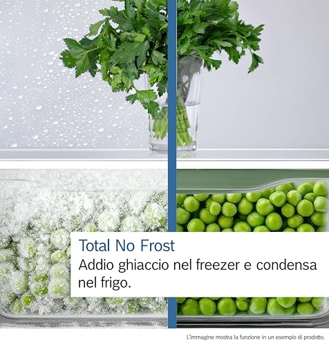 Thumbnail 9 de Bosch KGN367LDF Serie 4: Frigorifero Total No Frost 186x60 cm in acciaio silver